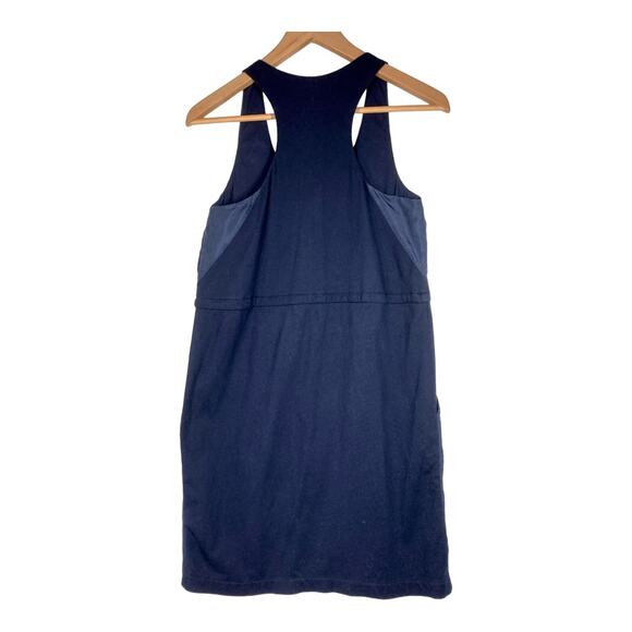 J Crew Dress Navy Sleeveless Soft Cotton & Silk Size XXS - Picture 4 of 10